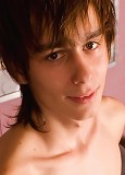 19 y.o. twink laid bare in front of the camera for the first time in his life!